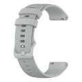 Каишка за Huawei Watch GT 4 (41 мм)/W1/Honor Watch S1/Garmin Venu 2S/Vivoactive 4S - Techsuit - Каишка за часовник 18 мм (W006) - Сив