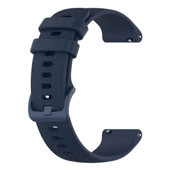 Каишка за Huawei Watch GT 4 (41 mm)/W1/Honor Watch S1/Garmin Venu 2S/Vivoactive 4S - Techsuit - Каишка за часовник 18 mm (W006) - Син