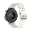 Каишка за Huawei Watch GT 4 (41 мм)/W1/Honor Watch S1/Garmin Venu 2S/Vivoactive 4S - Techsuit - Каишка за часовник 18 мм (W073) - Бял