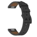 Каишка за Huawei Watch GT 4 (41 мм)/W1/Honor Watch S1/Garmin Venu 2S/Vivoactive 4S - Techsuit - Каишка за часовник 18 мм (W073) - Черен
