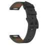 Каишка за Huawei Watch GT 4 (41 мм)/W1/Honor Watch S1/Garmin Venu 2S/Vivoactive 4S - Techsuit - Каишка за часовник 18 мм (W073) - Черен
