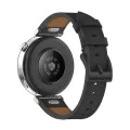 Каишка за Huawei Watch GT 4 (41 мм)/W1/Honor Watch S1/Garmin Venu 2S/Vivoactive 4S - Techsuit - Каишка за часовник 18 мм (W073) - Черен