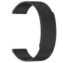 Каишка за Huawei Watch GT 4 (41 мм)/W1/Honor Watch S1/Garmin Venu 2S/Vivoactive 4S - Techsuit - Каишка за часовник 18 мм (W074) - Черен
