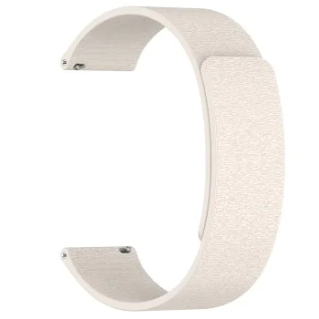 Techsuit - Каишка за часовник 20 мм (W074) - Samsung Galaxy Watch4/5/Active 2, Huawei Watch GT 3 (42 мм)/GT 3 Pro (43 мм) - бежов