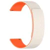Techsuit - Каишка за часовник 22 mm (W074) - Samsung Galaxy Watch (46 mm)/Watch 3/Gear S3, Huawei Watch GT/GT 2 (46 mm) - бежов / оранжев