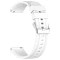 Каишка за Huawei Watch GT 4 (41 мм)/W1/Honor Watch S1/Garmin Venu 2S/Vivoactive 4S - Techsuit - Каишка за часовник 18 мм (W075) - Бял