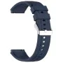 Каишка за Huawei Watch GT 4 (41 mm)/W1/Honor Watch S1/Garmin Venu 2S/Vivoactive 4S - Techsuit - Каишка за часовник 18 mm (W075) - Navy Blue
