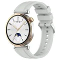 Каишка за Huawei Watch GT 4 (41 мм)/W1/Honor Watch S1/Garmin Venu 2S/Vivoactive 4S - Techsuit - Каишка за часовник 18 мм (W075) - Сив