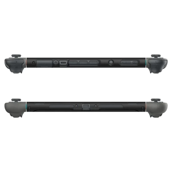Spigen - Защитен калъф Nano Pop - за Nintendo Switch 2, тънък, със стойка - Черен сезам