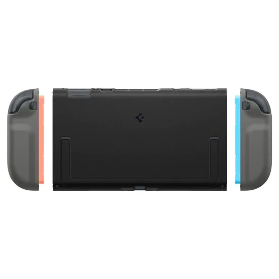Spigen - Защитен калъф Nano Pop - за Nintendo Switch 2, тънък, със стойка - Черен сезам