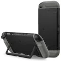 Spigen - Защитен калъф Nano Pop - за Nintendo Switch 2, тънък, със стойка - Черен сезам
