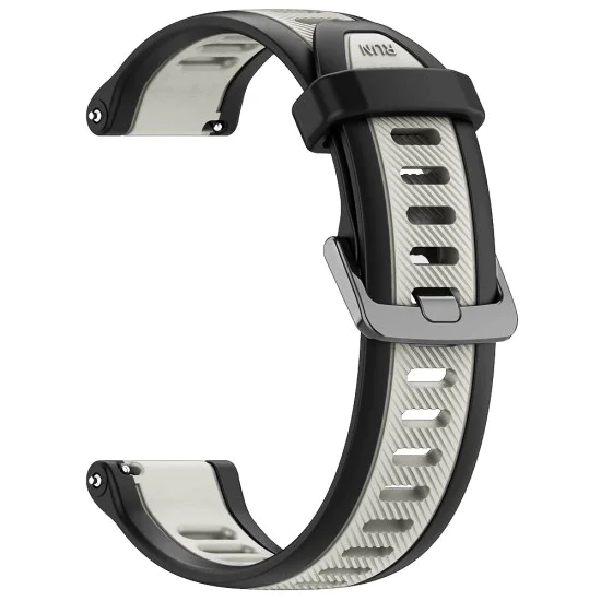 Каишка за Samsung Galaxy Watch 4/5/Active 2, Huawei Watch GT 3 (42mm)/GT 3 Pro (43mm) - Каишка за часовник (W053) - Сив