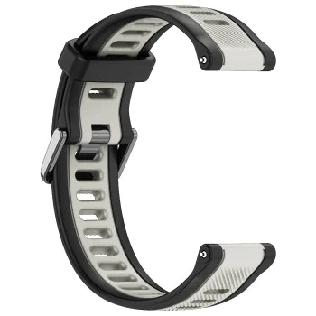Каишка за Samsung Galaxy Watch 4/5/Active 2, Huawei Watch GT 3 (42mm)/GT 3 Pro (43mm) - Каишка за часовник (W053) - Сив