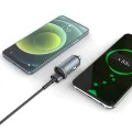 Зарядно за кола (CW-CHA036Q-GR) - ColorWay - 2x USB, Quick Charge 2.0 & 3.0, 36W, 3A, Huawei FCP, Auto ID Chip, 24V - Сиво