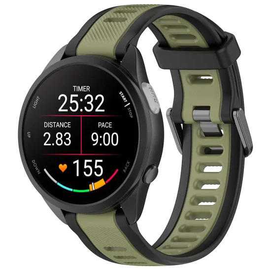 Каишка за Samsung Galaxy Watch 4/5/Active 2, Huawei Watch GT 3 (42mm)/GT 3 Pro (43mm) - Каишка за часовник (W053) - Каки