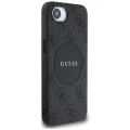 Калъф за iPhone 16e - Guess - 4G Circle Classic Logo MagSafe (GUHMPSE4P4PGRSGW) - Кафяв