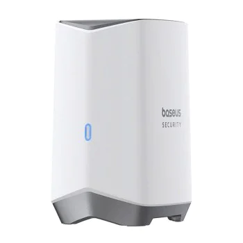 Външна камера за сигурност N1 Plus (S0TY002131) - Baseus - 2K, 16GB, 2 комплекта камери, двупосочен разговор, нощно виждане, IP67 - Лунно бяло