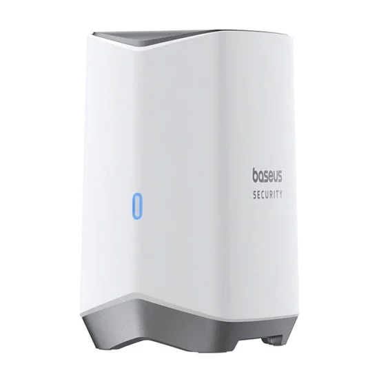 Външна камера за сигурност N1 Plus (S0TY002131) - Baseus - 2K, 16GB, 2 комплекта камери, двупосочен разговор, нощно виждане, IP67 - Лунно бяло