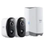 Външна камера за сигурност N1 Plus (S0TY002131) - Baseus - 2K, 16GB, 2 комплекта камери, двупосочен разговор, нощно виждане, IP67 - Лунно бяло