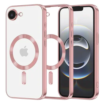 Techsuit - Luxury Crystal MagSafe - iPhone 16e - Pink