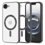 Techsuit - Луксозен Crystal MagSafe - iPhone 16e - Черен