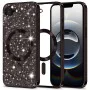 Techsuit - Luxury Glitter MagSafe - iPhone 16e - черен