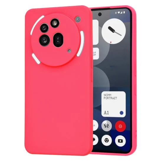 Калъф за телефон Nothing (3a) Pro - Techsuit - SoftFlex - Hot Pink