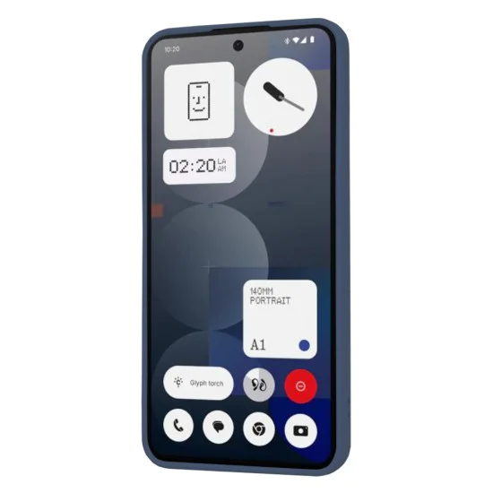 Калъф за телефон Nothing (3a) Pro - Techsuit - SoftFlex - Navy Blue