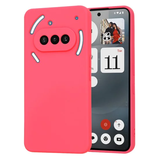 Калъф за телефон Nothing (3a) - Techsuit - SoftFlex - Hot Pink
