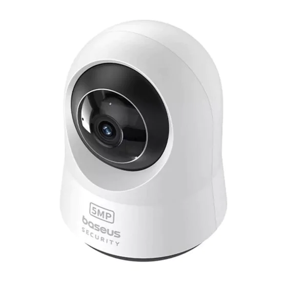 Вътрешна камера за сигурност P1 Pro (S0TV022132) - Baseus - 3K, 5MP, Type-C, двупосочен разговор, нощно виждане, цифрово увеличение - Бял