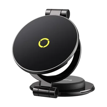 Baseus - Стойка за кола MagPro Series II (C40172900121-00) - за табло, магнитна стойка за кола, 360°, сгъваема - космическо черно