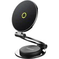 Baseus - Стойка за кола MagPro Series II (C40172900121-00) - за табло, магнитна стойка за кола, 360°, сгъваема - космическо черно