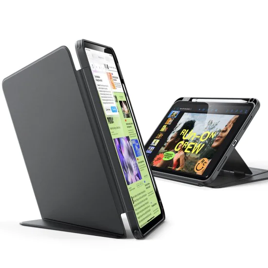 Калъф за iPad Pro 13 (2024) / iPad Pro 13 (2025) - ESR - Flip Hybrid (с държач за молив) - Черен