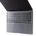 Techsuit - Премиум капак за клавиатура PureTypeX (KC1) - ултра тънък, за MacBook Air 13 (2020), може да се пере и използва многократно - прозрачен