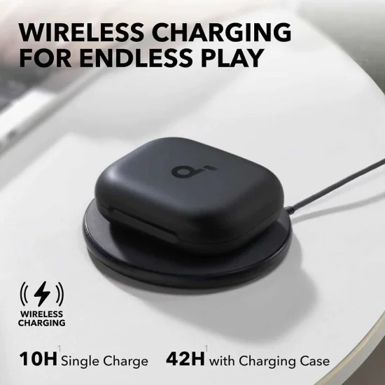 Аксесоар - Anker - Безжични слушалки SoundCore AeroFit 2 (A3874G11) - Черни