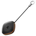 Spigen - Bluetooth Tracker TagMe - за iPhone, Съвместим с Apple Find My, Anti-Loss, Вградена каишка и О-пръстен - Черен
