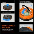 Spigen - Bluetooth Tracker TagMe - за iPhone, Съвместим с Apple Find My, Anti-Loss, Вградена каишка и О-пръстен - Черен
