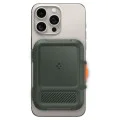 Spigen - Magnetic Card Holder Lock Fit MagSafe - Universal, for Card / Cash - Military Green