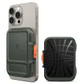 Spigen - Magnetic Card Holder Lock Fit MagSafe - Universal, for Card / Cash - Military Green