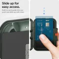 Spigen - Magnetic Card Holder Lock Fit MagSafe - Universal, for Card / Cash - Military Green