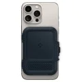 Spigen - Magnetic Card Holder Lock Fit MagSafe - Universal, for Card / Cash - Metal Slate