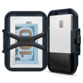 Spigen - Magnetic Card Holder Lock Fit MagSafe - Universal, for Card / Cash - Metal Slate