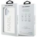 Калъф за iPhone 16 – Карл Лагерфелд – IML Rhinestones (KLHCP16SHKLSTDCT) – Прозрачно лого