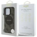 Guess - 4G Circle Classic Logo MagSafe (GUHMP16XP4PGRSGW) - iPhone 16 Pro Max - кафяв