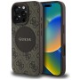 Guess - 4G Circle Classic Logo MagSafe (GUHMP16XP4PGRSGW) - iPhone 16 Pro Max - кафяв