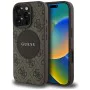 Guess - 4G Circle Classic Logo MagSafe (GUHMP16XP4PGRSGW) - iPhone 16 Pro Max - кафяв