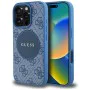 Guess - 4G Circle Classic Logo MagSafe (GUHMP16LP4PGRSGB) - iPhone 16 Pro - Син