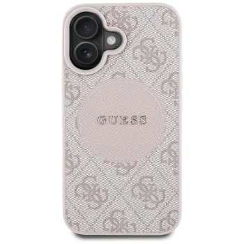 Guess - 4G Circle Classic Logo MagSafe (GUHMP16SP4PGRSGP) - iPhone 16 - Розов
