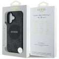 Guess - 4G Circle Classic Logo MagSafe (GUHMP16SP4PGRSGK) - iPhone 16 - Черен