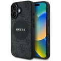 Guess - 4G Circle Classic Logo MagSafe (GUHMP16SP4PGRSGK) - iPhone 16 - Черен